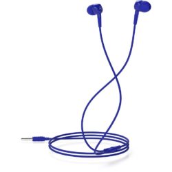2BOOM Mixx Go Stereo In-Ear Headphones, Bi-Directional Noise Reduction, 100 cm, Blue